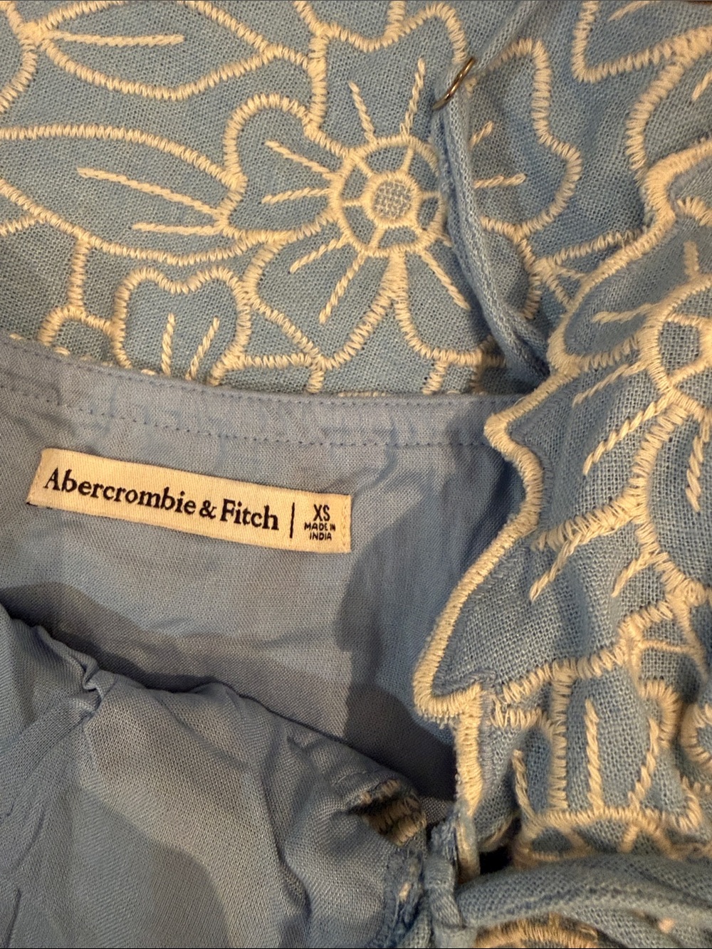 The A&F Scarlett Linen-Blend Mini Skort Matching Set - Picture 11 of 11